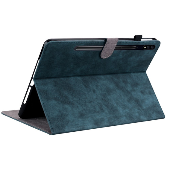 Obal na mobil pre Samsung Galaxy Tab S9, Wallet Pen Slot, modré
