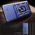 Obal na mobil pre Honor 400 Lite, CamShield Slide, modré