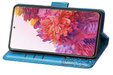 Klapkové puzdro pre Realme Note 50, Butterfly, modré