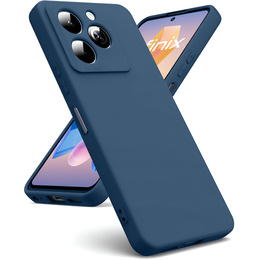 Obal na mobil pre Infinix Hot 40i, Silicone Lite, modré