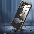 Obal na mobil pre Samsung Galaxy A12 / M12 / A12 2021, Electro heart, čierne