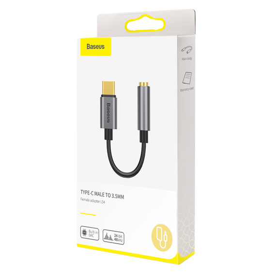 Adaptér Baseus L54 USB-C na 3,5 mm jack