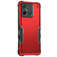 Obrnené puzdro pre Xiaomi Redmi 12C, Dual-Layer, červené