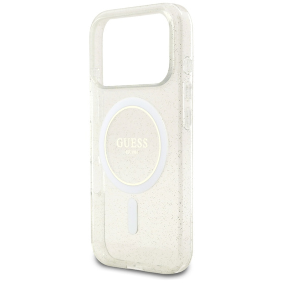 Puzdro IML Glitter Pearl Strap MagSafe pre iPhone 17 Pro Max