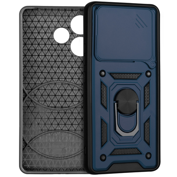Obal na mobil pre Oppo A5 Pro 5G, CamShield Slide, modré