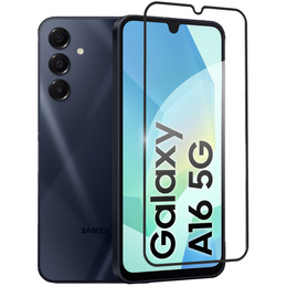 3D tvrdené sklo pre Samsung Galaxy A16, čierny rám