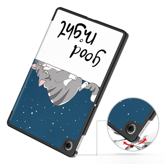 Puzdro pre Lenovo Tab TB311FU, Smartcase, cat