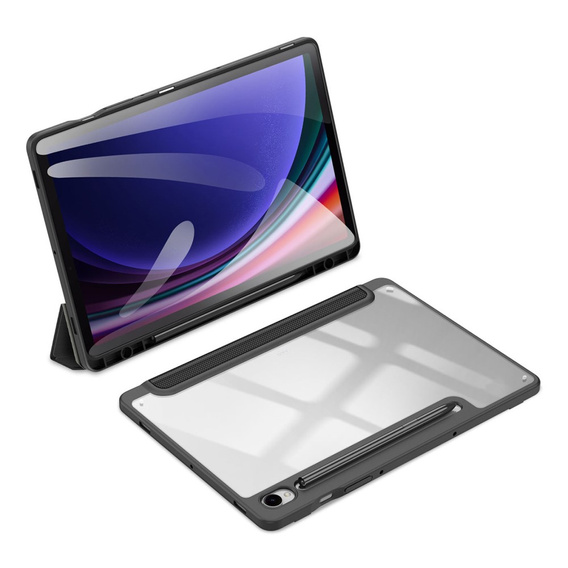 Puzdro pre Samsung Galaxy Tab S10 Lite / S10 FE / S9 FE, Dux Ducis TOBY, čierne