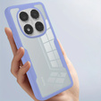 Puzdro pre Xiaomi Redmi Note 14 Pro 5G, Shockproof, s fóliou, fialové