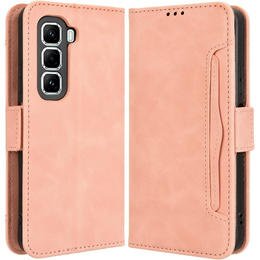 Klapkové puzdro pre Infinix Hot 50 Pro+ 4G, Card Slot, ružové