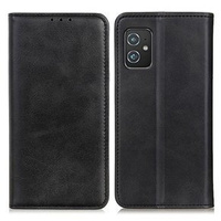 Flipové puzdro pre Asus Zenfone 8, Split Leather, čierne