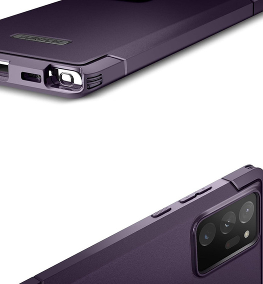 Obal na mobil pre Samsung Galaxy Note 20 Ultra, Suritch Basic (Two Frames), fialové
