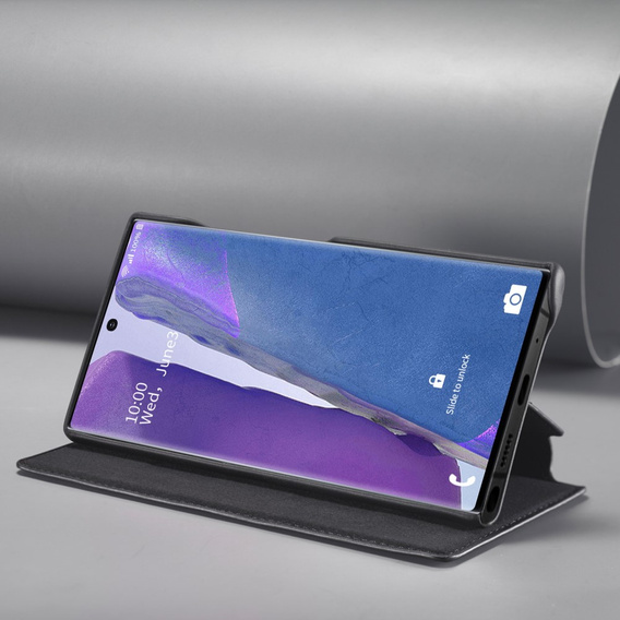 Klapkové puzdro pre Samsung Galaxy Note 20 Ultra, LC.IMEEKE, čierne