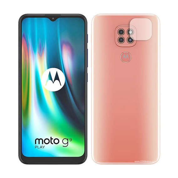 Tvrdené sklo na fotoaparát pre Motorola Moto G9 Play, priehľadné