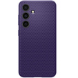 Puzdro Spigen pre Samsung Galaxy S24, Liquid Air, fialové + tvrdené sklo 9H