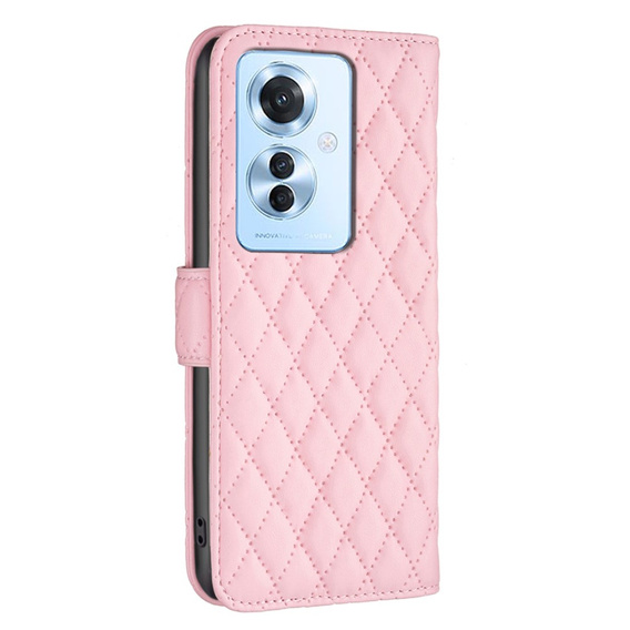 Klapkové puzdro pre Oppo Reno 11F 5G, Wallet, BINFEN COLOR, ružové