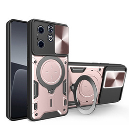 Pancierované puzdro pre Infinix Hot 40i, CamShield Slide, ružové rose gold
