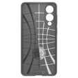 Puzdro Spigen pre Samsung Galaxy S25, Liquid Air, čierne + tvrdené sklo 9H