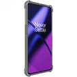 IMAK Obal na mobil pre OnePlus 11 5G, Dropproof, transparentné / čierne