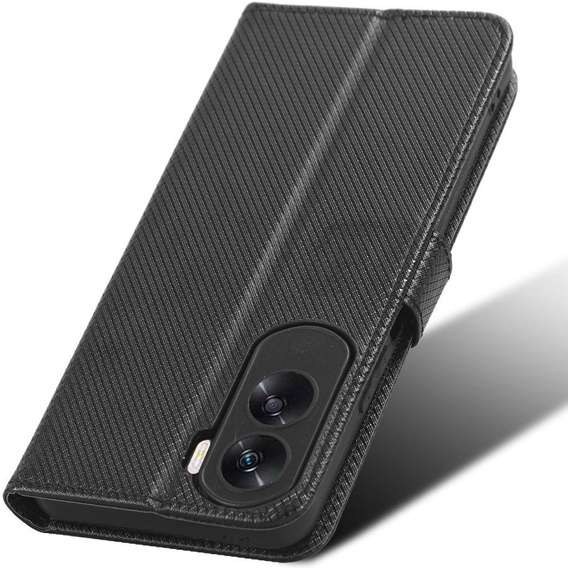 Klapkové puzdro pre Honor 90 Lite 5G, Wallet Smart Magnet, čierne