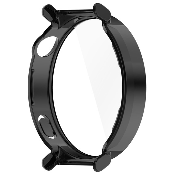 Puzdro 2v1 + tvrdené sklo pre Huawei Watch GT 5 Pro 42mm, čierne