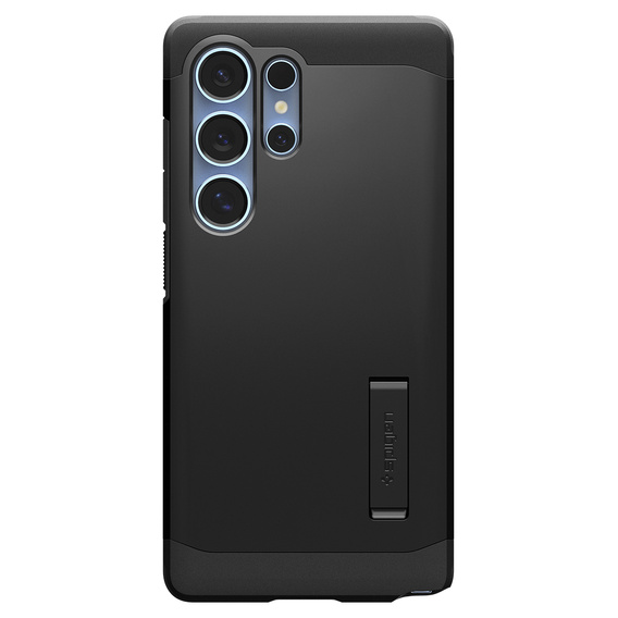 Puzdro Spigen pre Samsung Galaxy S25 Ultra, Tough Armor Mag MagSafe, čierne + tvrdené sklo 9H