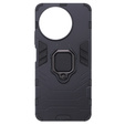 Obal na mobil pre Realme 11 5G, Kickstand Ring, čierne