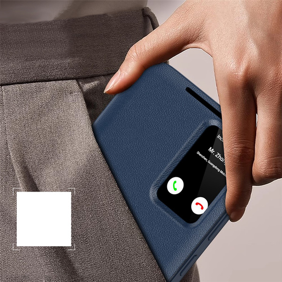 Puzdro Smart View Wallet pre Samsung Galaxy S26, modré