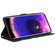 Klapkové puzdro pre Oppo A17, Wallet, Marble modré