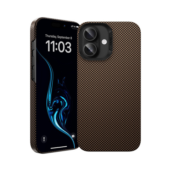 Benks Magnetic Armour Tint Kevlar 1000D puzdro (0063) pre iPhone 16