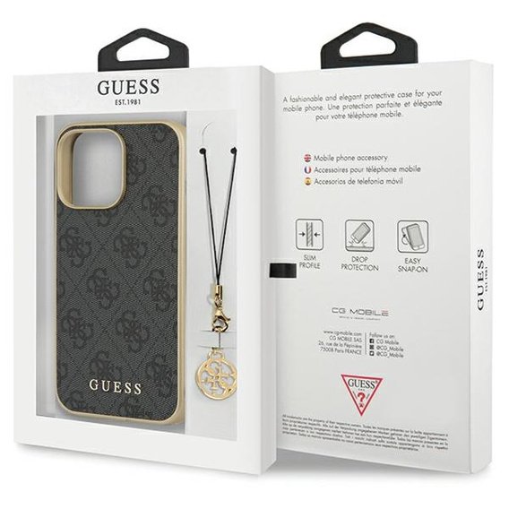 Puzdro GUESS 4G Charms Collection pre iPhone 14 Pro Max