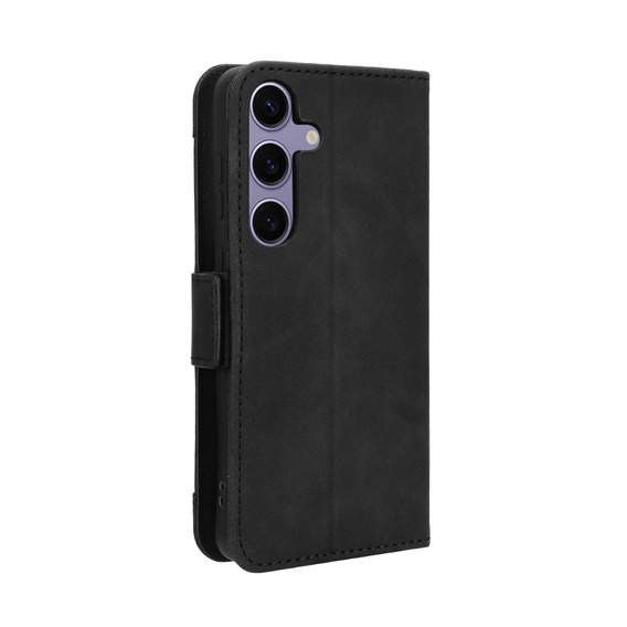 Klapkové puzdro pre Samsung Galaxy S25 FE, Card Slot, čierne