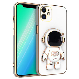 Obal na mobil pre iPhone 12, Astronaut, biele