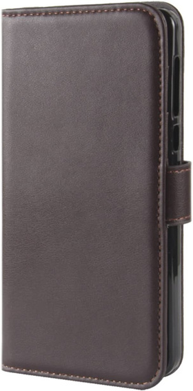Klapkové puzdro pre Nokia 8, Leather Flexi Book, hnedé