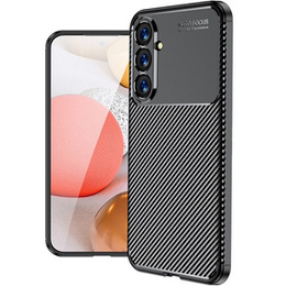 Obal na mobil pre Samsung Galaxy S23 FE, Carbon Gel, čierne