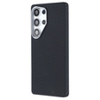 Puzdro pre Samsung Galaxy S25 Ultra, Carbon Fiber MagSafe, čierne