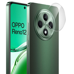Tvrdené sklo na fotoaparát pre Oppo Reno 12FS / 12F, priehľadné