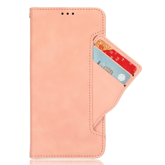 Klapkové puzdro pre Infinix Hot 50 Pro+ 4G, Card Slot, ružové
