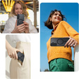 Puzdro pre Samsung Galaxy S24 FE, pre MagSafe, ERBORD Matt Case, čierne + sklo na displej