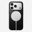 Puzdro Nomad pre iPhone 17 Pro, moderné kožené puzdro, čierne