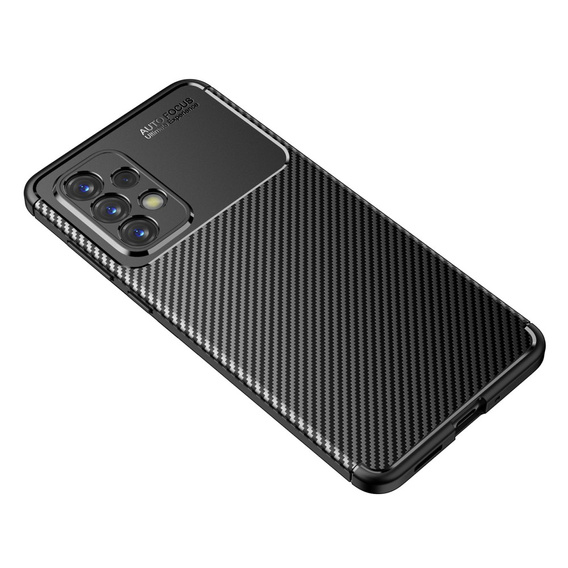 Obal na mobil pre Samsung Galaxy A13 4G, Carbon Gel, čierne