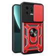 Obal na mobil pre Xiaomi 13, CamShield Slide, červené
