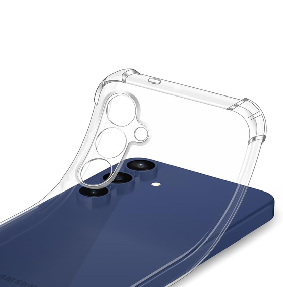 Obal na mobil pre Samsung Galaxy S25 FE, Dropproof, priehľadné