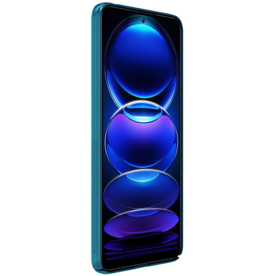 NILLKIN puzdro pre Xiaomi Redmi Note 12 5G / POCO X5 5G, Super Frosted Shield Case, modré