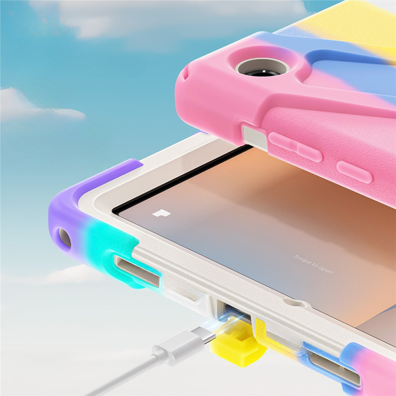 Puzdro s podstavcom a ramenným popruhom pre Samsung Galaxy Tab A11+