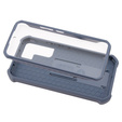 Obrnené puzdro pre Samsung Galaxy S22, Dexnor Full Body, tmavomodré