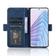 Klapkové puzdro pre Xiaomi Redmi Note 14 4G, Card Slot, tmavomodré