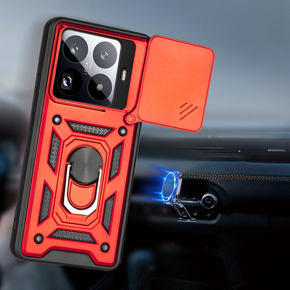 Pancierované puzdro CamShield Slide s krytom fotoaparátu a krúžkom pre Xiaomi 15T Pro