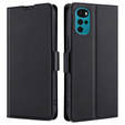 Klapkové puzdro pre Motorola Moto G22, Magnetic Clasp, čierne