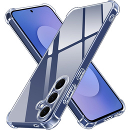 Obal na mobil pre Samsung Galaxy S25 FE, Dropproof, priehľadné